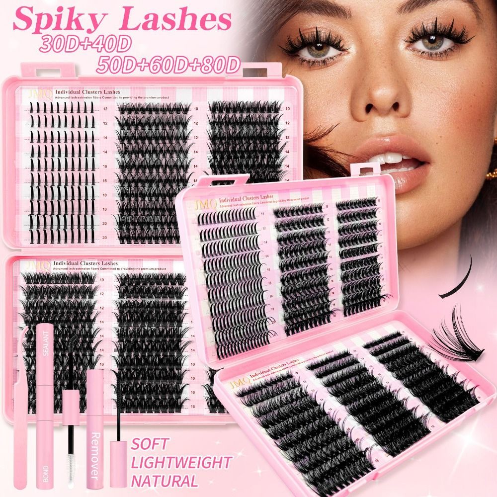 Eyelash Extension Look - Sztuczne rzęsy o długości 9-16mm, efekt